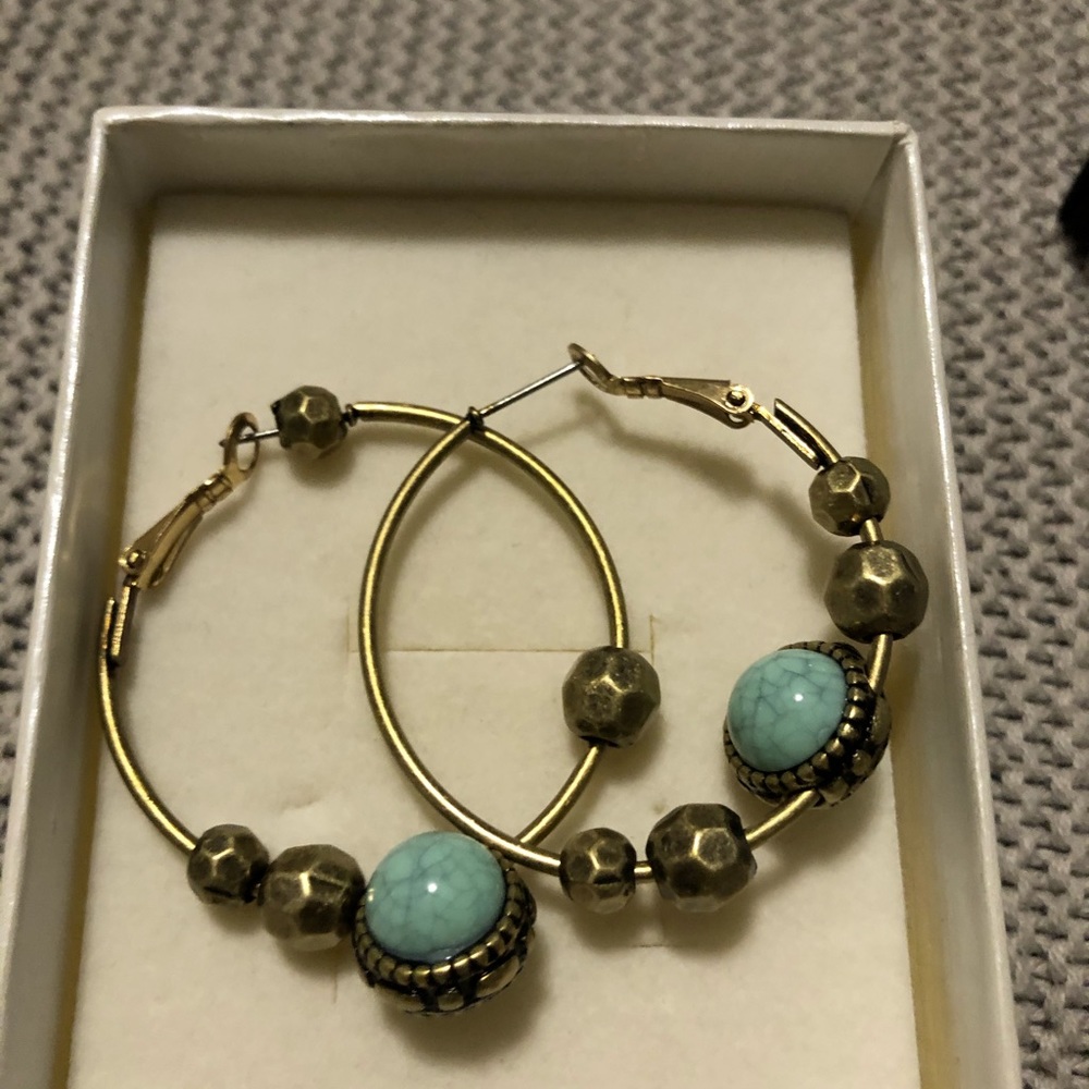 Cute loop earrings - Picture 5 of 6